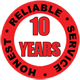 10 Years Honest Service